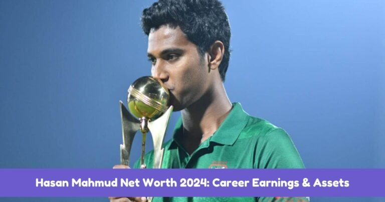 Hasan Mahmud Net Worth 2024: Career Earnings & Assets