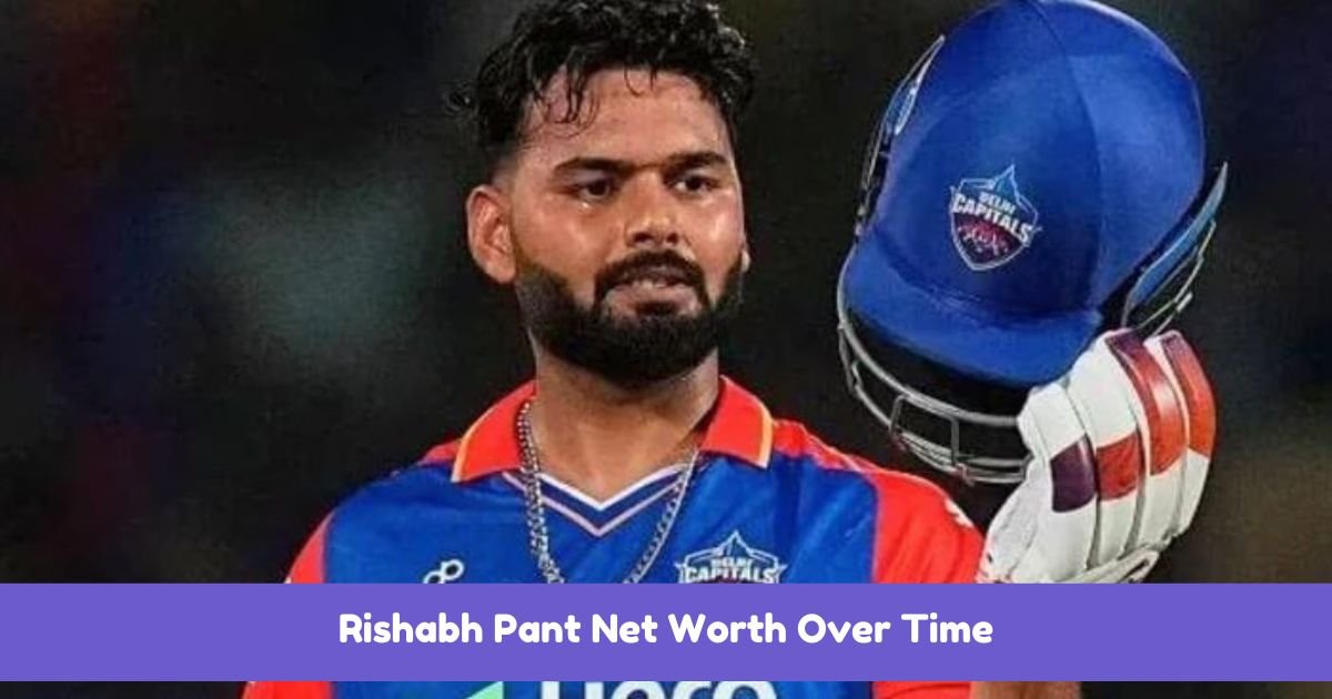 Rishabh Pant Net Worth Over Time